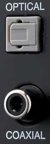 Image of the two types of SPDIF jacks.
